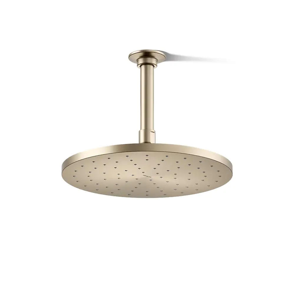 Kohler 13689-G-BV Contemporary Round 10" Single Function 1.75 GPM Rainhead Vibrant Brushed Bronze