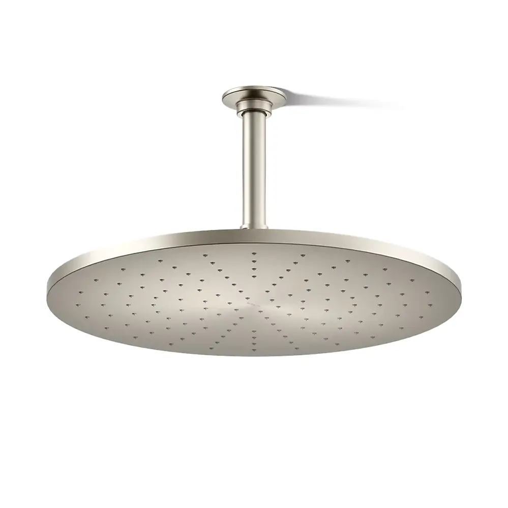 Kohler 13691-BN Contemporary Round 14” Single Function 2.5 GPM Showerhead Vibrant Brushed Nickel