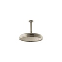 Kohler 13693-BV Traditional Round 10 Rainhead With Katalyst Air-Induction Spray 2.5 GPM 