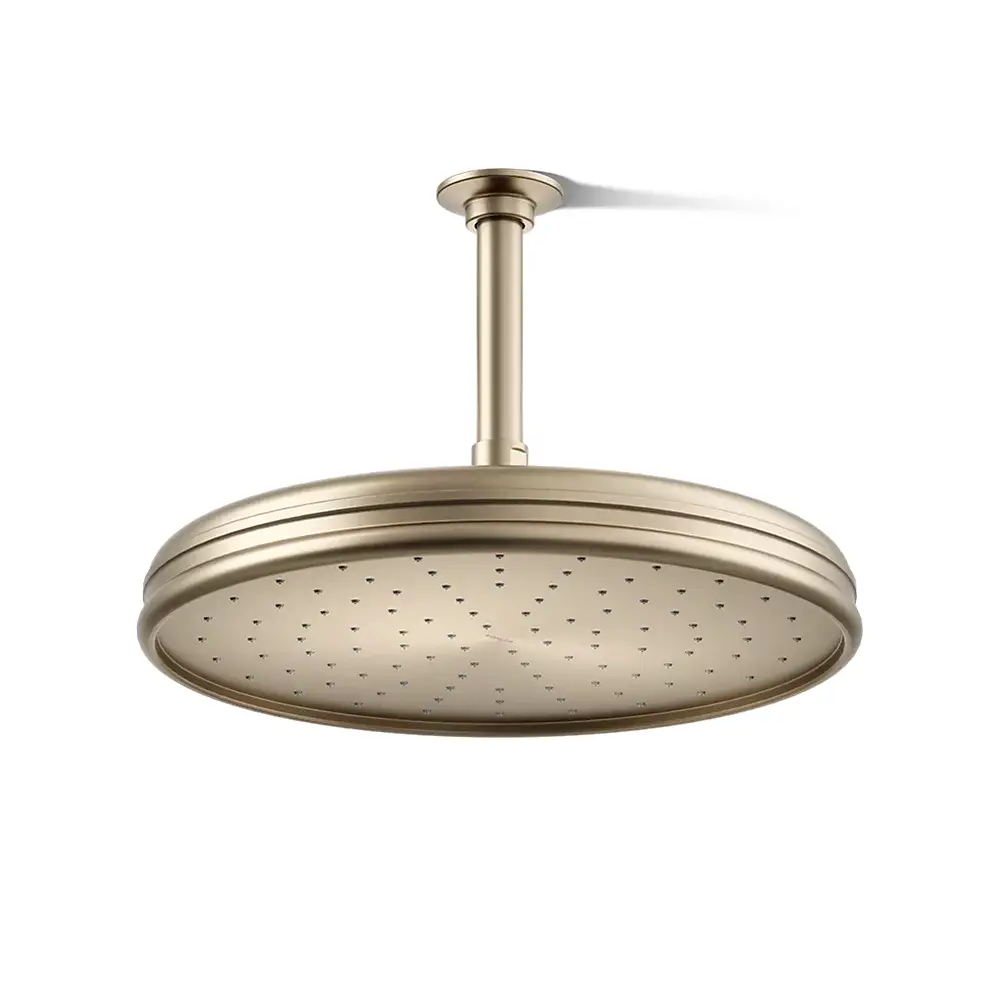 Kohler 13694-BV Traditional 12" Single Function 2.5 GPM Showerhead Vibrant Brushed Bronze