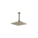 Kohler 13695-BV Contemporary Square 8 Rainhead With Katalyst Air-Induction Spray 2.5 GPM 