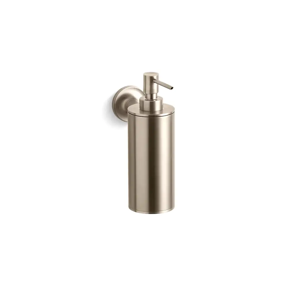 Kohler 14380-BV Purist Wall Mounted Soap/Lotion Dispenser