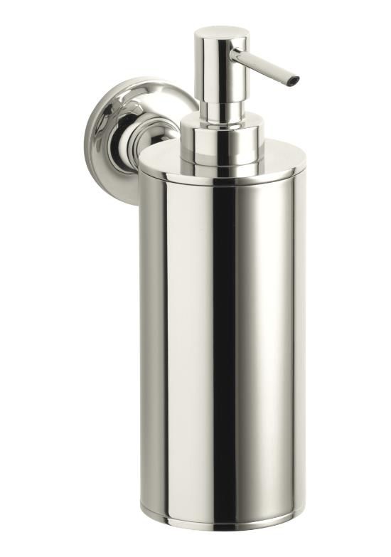 Kohler 14380-SN Purist Wall-Mounted Soap/Lotion Dispenser