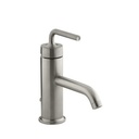 Kohler 14402-4A-BN Purist Single-Handle Bathroom Sink Faucet With Straight Lever Handle
