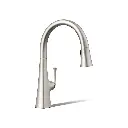 Kohler 22068-VS Graze Touchless Pull-Down Kitchen Sink Faucet Vibrant Stainless