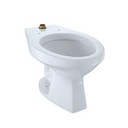 TOTO CT705UN Commercial Flushometer Ultra High Efficiency Elongated Toilet Cotton