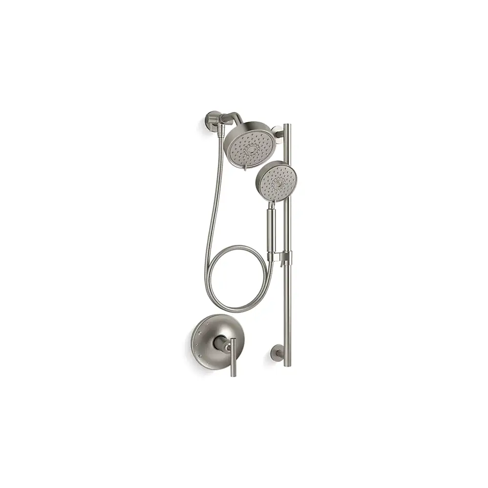 Kohler 22181-G-BN Purist Essentials Showering Kit 1.75 GPM Vibrant Brushed Nickel