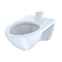 TOTO CT708UVG Commercial Flushometer Ultra-High Efficiency Toilet Cotton CeFiONtect