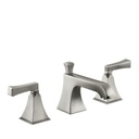 Kohler 454-4V-BN Memoirs Stately Widespread Lavatory Faucet With Deco Lever Handles Vibrant Brushed Nickel