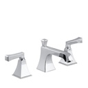 Kohler 454-4V-CP Memoirs Stately Widespread Lavatory Faucet With Deco Lever Handles