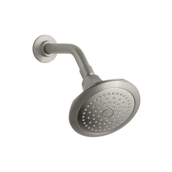 Kohler 457-AK-BN Memoirs 2.5 GPM  Single Function Wall Mount Showerhead With Katalyst Air-Induction Spray