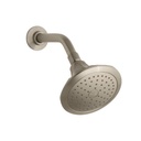 Kohler 457-AK-BV Memoirs 2.5 GPM  Single Function Wall Mount Showerhead With Katalyst Air-Induction Spray