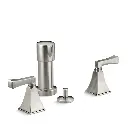 Kohler 470-4V-BN Memoirs Vertical Spray Bidet Faucet Vibrant Brushed Nickel