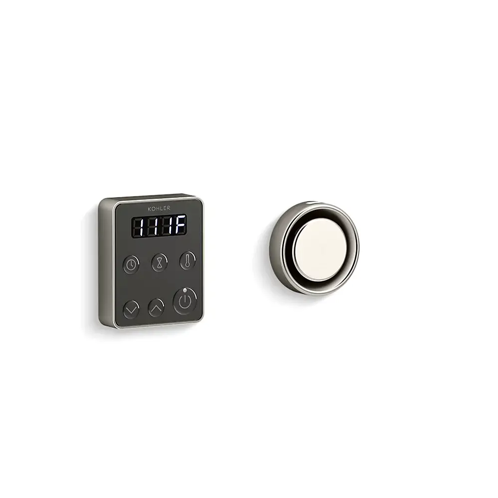 Kohler 5557-BN Invigoration Series Steam Generator Control Kit Vibrant Brushed Nickel