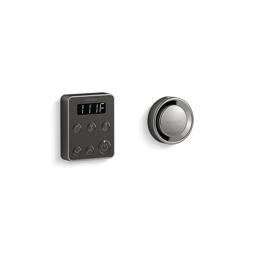 Kohler 5557-TT Invigoration Series Steam Generator Control Kit Vibrant Titanium