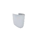 TOTO HT242#01 Supreme Wall Hung Lavatory Shroud Cotton
