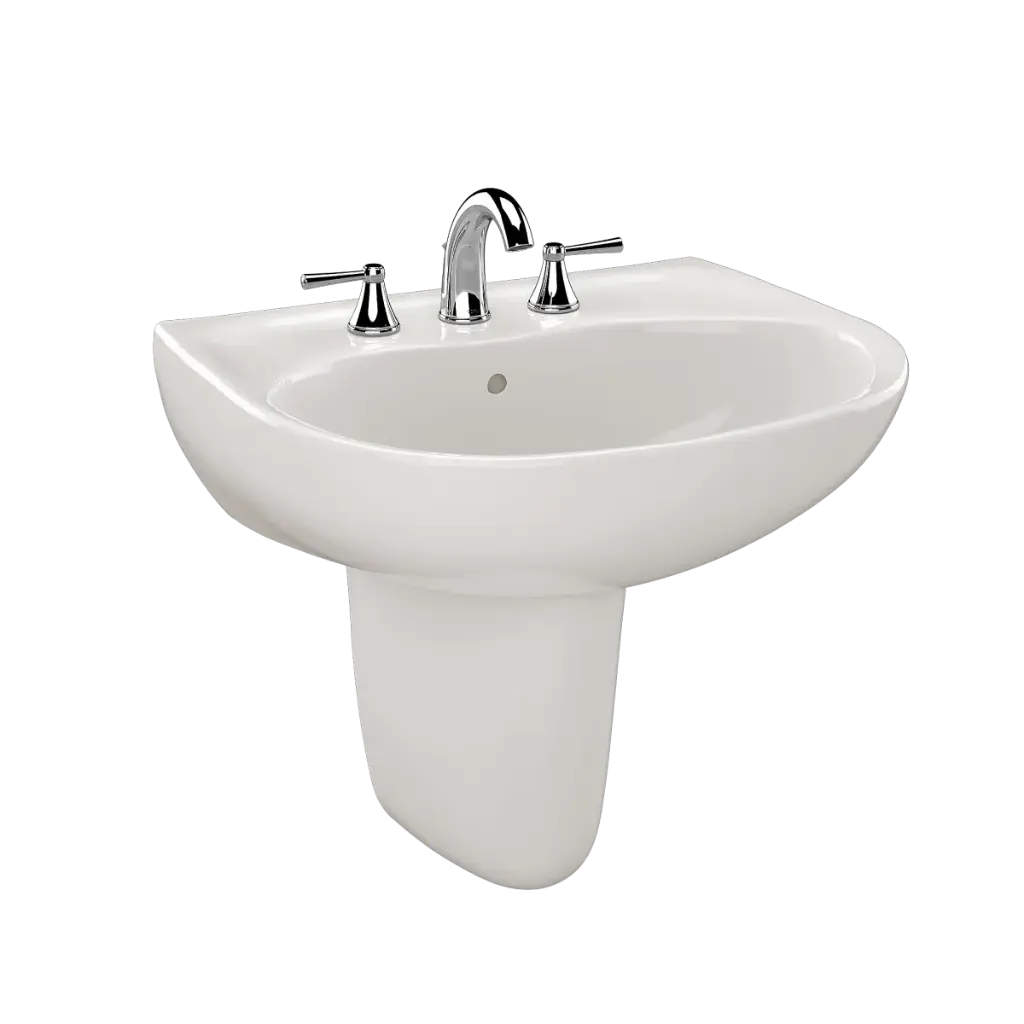TOTO LHT241G#11 Supreme Wall Mount Lavatory Colonial White