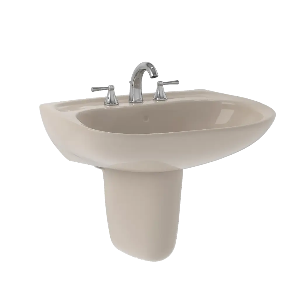 TOTO LHT242.8G#03 Prominence 8" Center Wall Mount Lavatory Bone