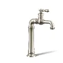 Kohler 72763-9M-BN Artifacts Gentlemens Single Handle Bathroom Faucet Vibrant Brushed Nickel
