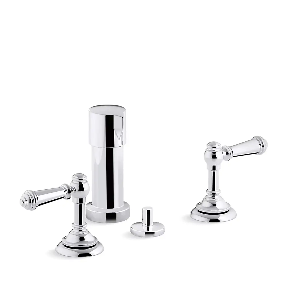 Kohler 72765-4-CP Artifacts Widespread Bidet Faucet Polished Chrome