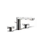 Kohler 73060-3-TT Composed Widespread Lavatory Faucet Vibrant Titanium