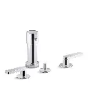 Kohler 73077-4-CP Composed Widespread Bidet Faucet Polished Chrome