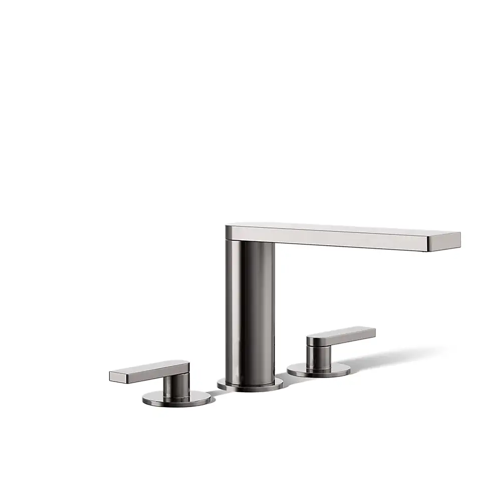 Kohler 73081-4-TT Composed Deck Mount Bath Faucet Lever Handles Vibrant Titanium