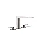 Kohler 73081-4-TT Composed Deck Mount Bath Faucet Lever Handles Vibrant Titanium