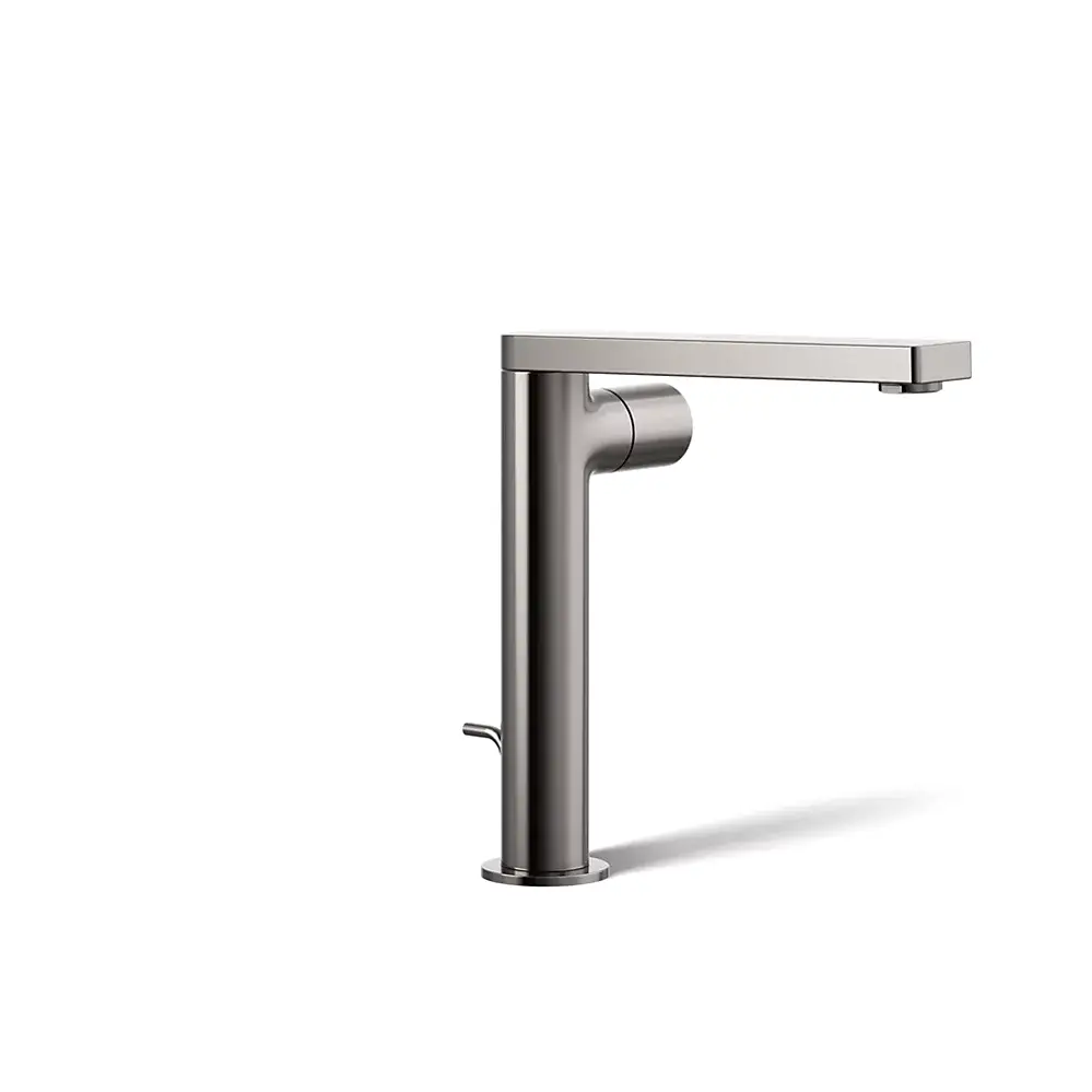 Kohler 73159-7-TT Composed Tall Single Handle Faucet Vibrant Titanium