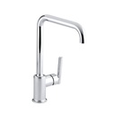 Kohler 7507-CP Purist Primary Swing Spout Kitchen Faucet Without Spray