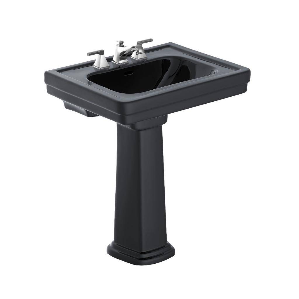 TOTO LPT530.8N#51 Promenade 8" Center Lav & Ped Ebony