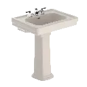 TOTO LPT530N#12 Promenade Single Hole Pedestal Lavatory Sedona Beige