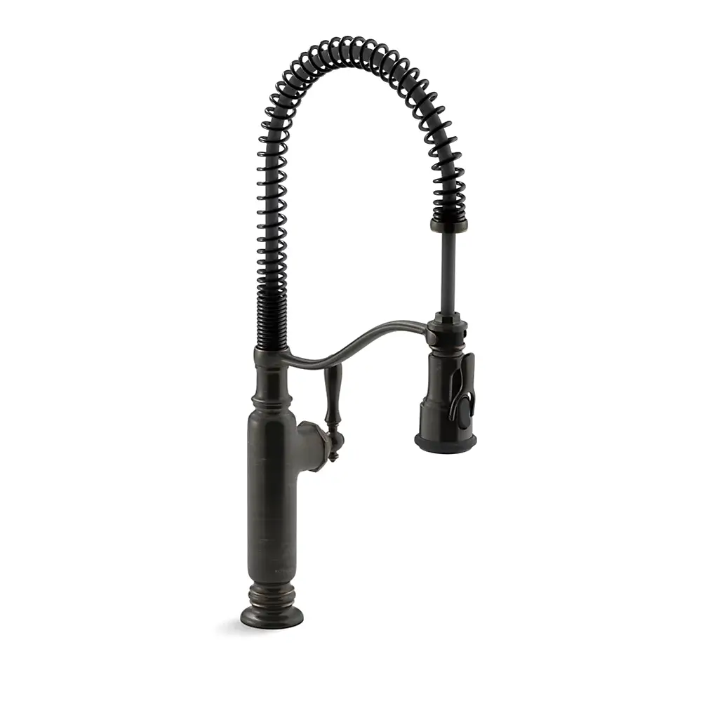 Kohler 77515-2BZ Tournant Semi Professional Kitchen Faucet Oil Rubbed Bronze