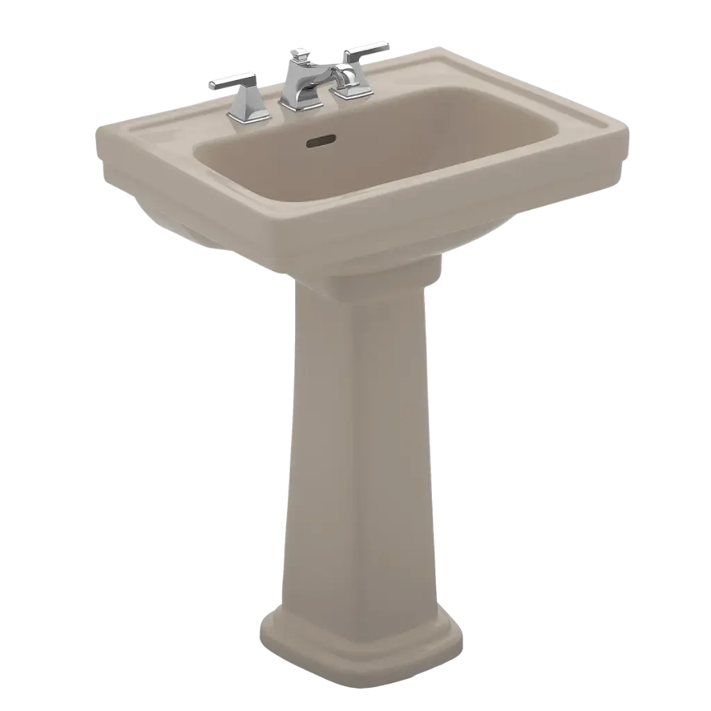 TOTO LPT532.4N#03 Promenade 4" Center Pedestal Lavatory Bone