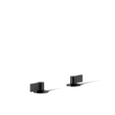 Kohler 77990-4-BL Components Deck Mount Faucet Lever Handles Matte Black