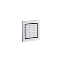 Kohler 8002-CP Watertile Square 54-Nozzle Body Spray With Soothing Spray Chrome