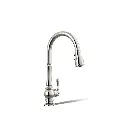 Kohler 99259-SN Artifacts Pull Down Kitchen Sink Faucet Vibrant Polished Nickel