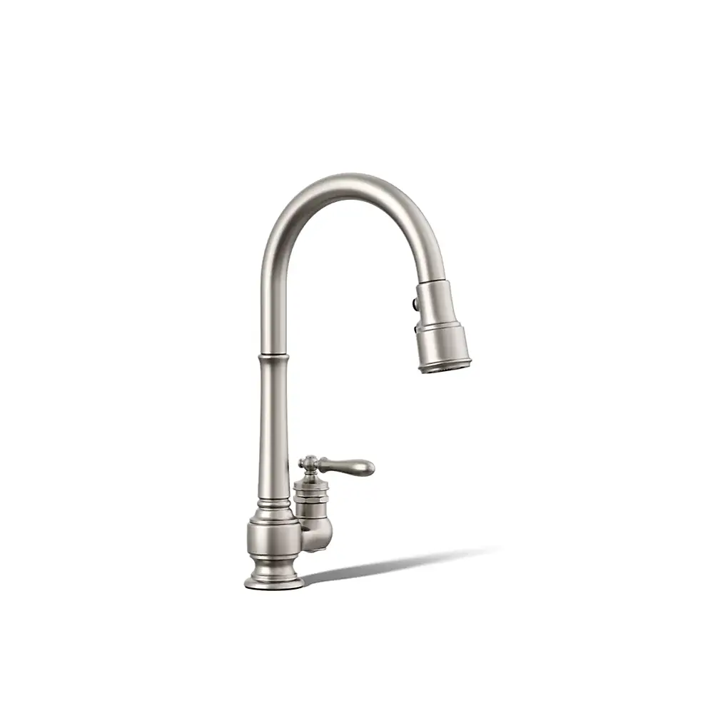 Kohler 99260-VS Artifacts Pull Down Kitchen Faucet Vibrant Stainless