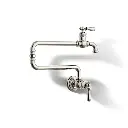 Kohler 99270-SN Artifacts Wall Mount Pot Filler Vibrant Polished Nickel
