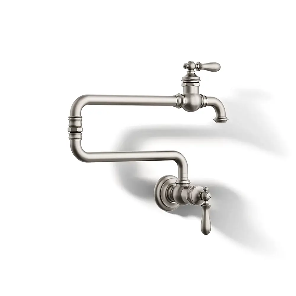 Kohler 99270-VS Artifacts Wall Mount Pot Filler Vibrant Stainless