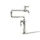 Kohler 99271-VS Artifacts Deck Mount Pot Filler Vibrant Stainless