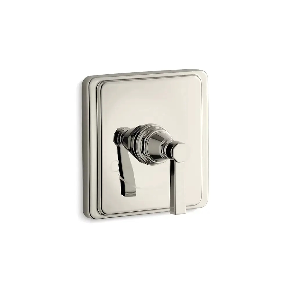 Kohler T13173-4A-SN Pinstripe Pure Thermostatic Valve Trim Vibrant Polished Nickel