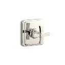Kohler T13175-3A-SN Pinstripe Pure Transfer Valve Trim Vibrant Polished Nickel