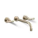 Kohler T14414-4-BV Purist Wall Mount Bathroom Faucet Trim Vibrant Brushed Bronze