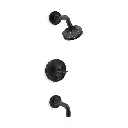 Kohler T14421-3-BL Purist Rite-Temp Bath and Shower Trim Kit Matte Black