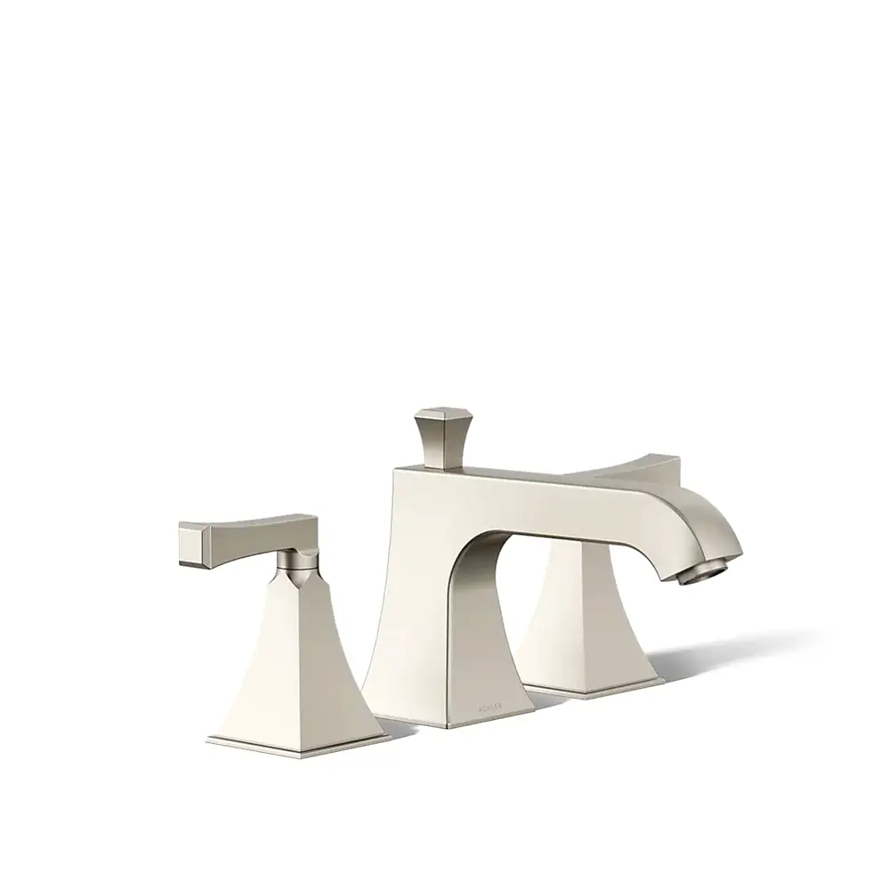 Kohler T428-4V-BN Memoirs Stately Deck Mount Bath Faucet Trim Vibrant Brushed Nickel