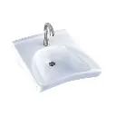 TOTO LT30801 Commercial Wall Mount Wheelchair Lavatory with Single Hole White