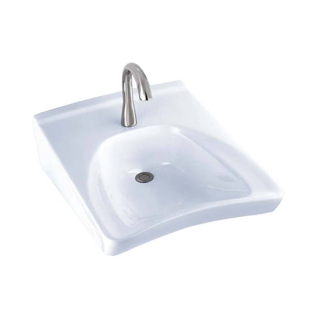 TOTO LT308.4#01 Commercial 4" Center Wall Mount Wheelchair User Lavatory Cotton