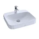 TOTO LT415G#01 Arvina 19-11/16" Rectangle Vessel Lavatory Cotton