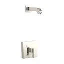 Kohler TLS14670-4-SN Loure Rite-Temp Shower Trim Kit Vibrant Polished Nickel